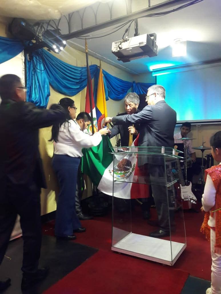 Celebración con Banderas